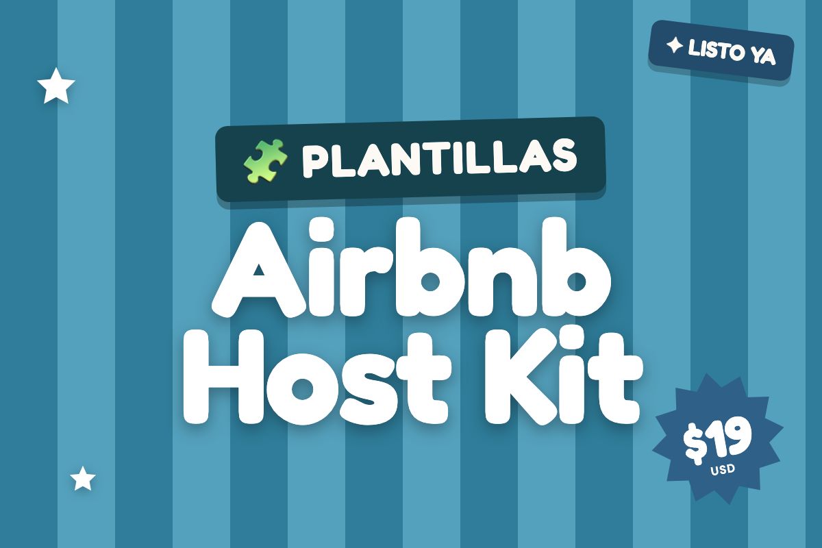 Plantillas Airbnb Host Kit